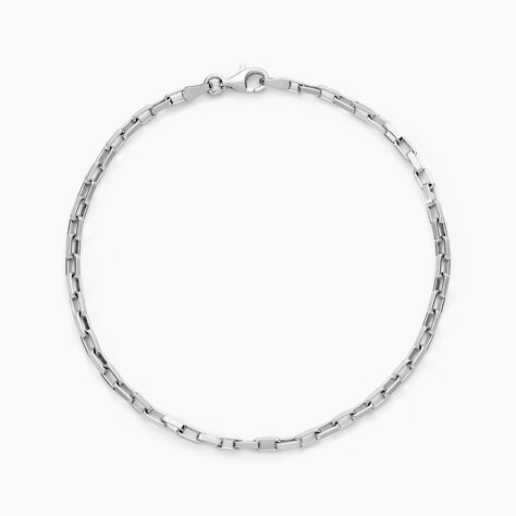 Bracelet Maille Donte Argent Blanc - Bracelets mailles Homme | Marc Orian