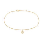 Cha&icirc;ne De Cheville Lelia Plaqu&eacute; Or Jaune - Chaines de cheville Femme | Marc Orian