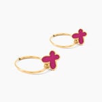 Cr&eacute;oles Elsie Or Jaune - Boucles d'oreilles pampille Enfant | Marc Orian