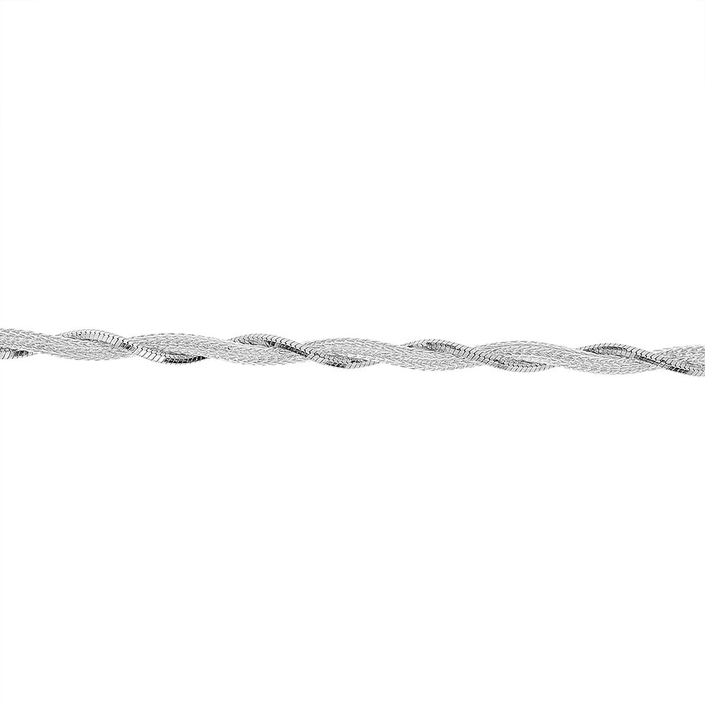 Bracelet Edlineae Argent Blanc - Bracelets chaînes Femme | Marc Orian