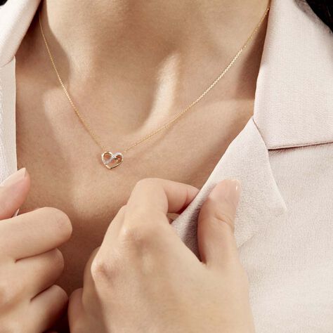 Collier Juliane Or Jaune Diamant - Colliers Femme | Marc Orian
