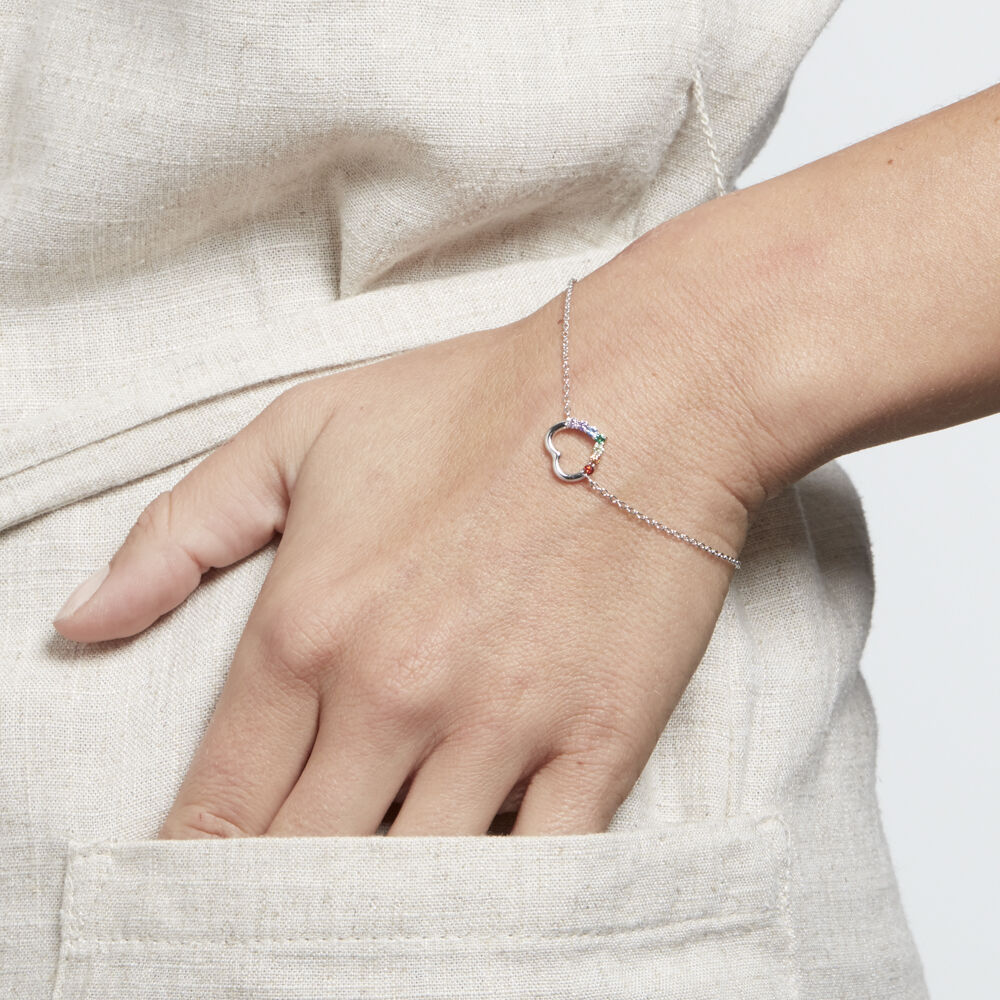 Bracelet Argent Hebert Oxydes De Zirconium - Bracelets chaînes Femme | Marc Orian