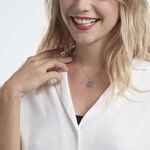 Pendentif Or Blanc Godoleine Topazes - Pendentifs Femme | Marc Orian