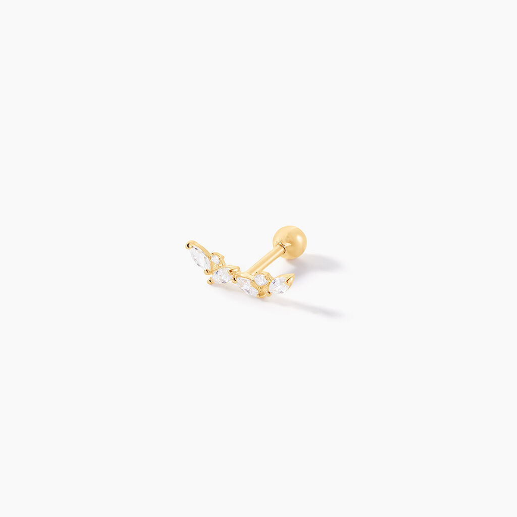 Piercing Nina Or Jaune Oxyde De Zirconium - Piercing Conch Femme | Marc Orian