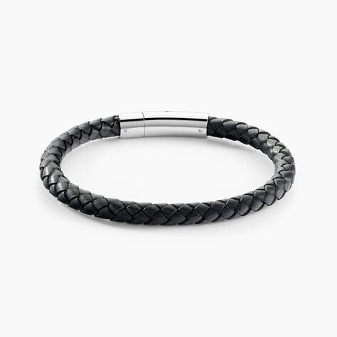 Bracelet Angelo Acier Blanc - Bracelets cuir Homme | Marc Orian