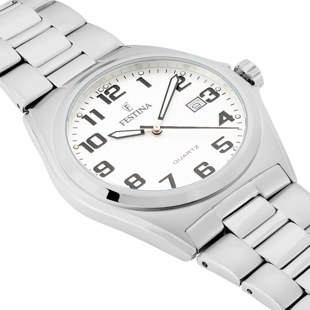 Montre Festina Classics Blanc - Montres classiques Homme | Marc Orian