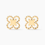 Boucles D'Oreilles Puces Lyss Or Jaune - Puces Femme | Marc Orian