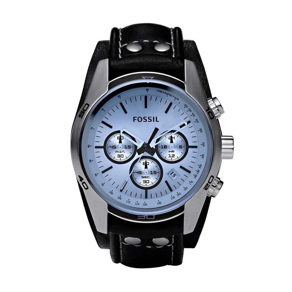 Montre Fossil Coachman Bleu - Montres &eacute;tanches Homme | Marc Orian