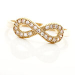 Bague Merane Plaqu&eacute; Or Jaune Oxyde De Zirconium - Bijoux fantaisie Femme | Marc Orian