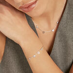 Bracelet C&oelig;ur D'amour Argent Blanc - Bracelets fantaisie Femme | Marc Orian