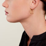 Cr&eacute;oles Omnia Plaqu&eacute; Or Dor&eacute; - Cr&eacute;oles Femme | Marc Orian