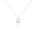Collier Purete Or Blanc Diamant
