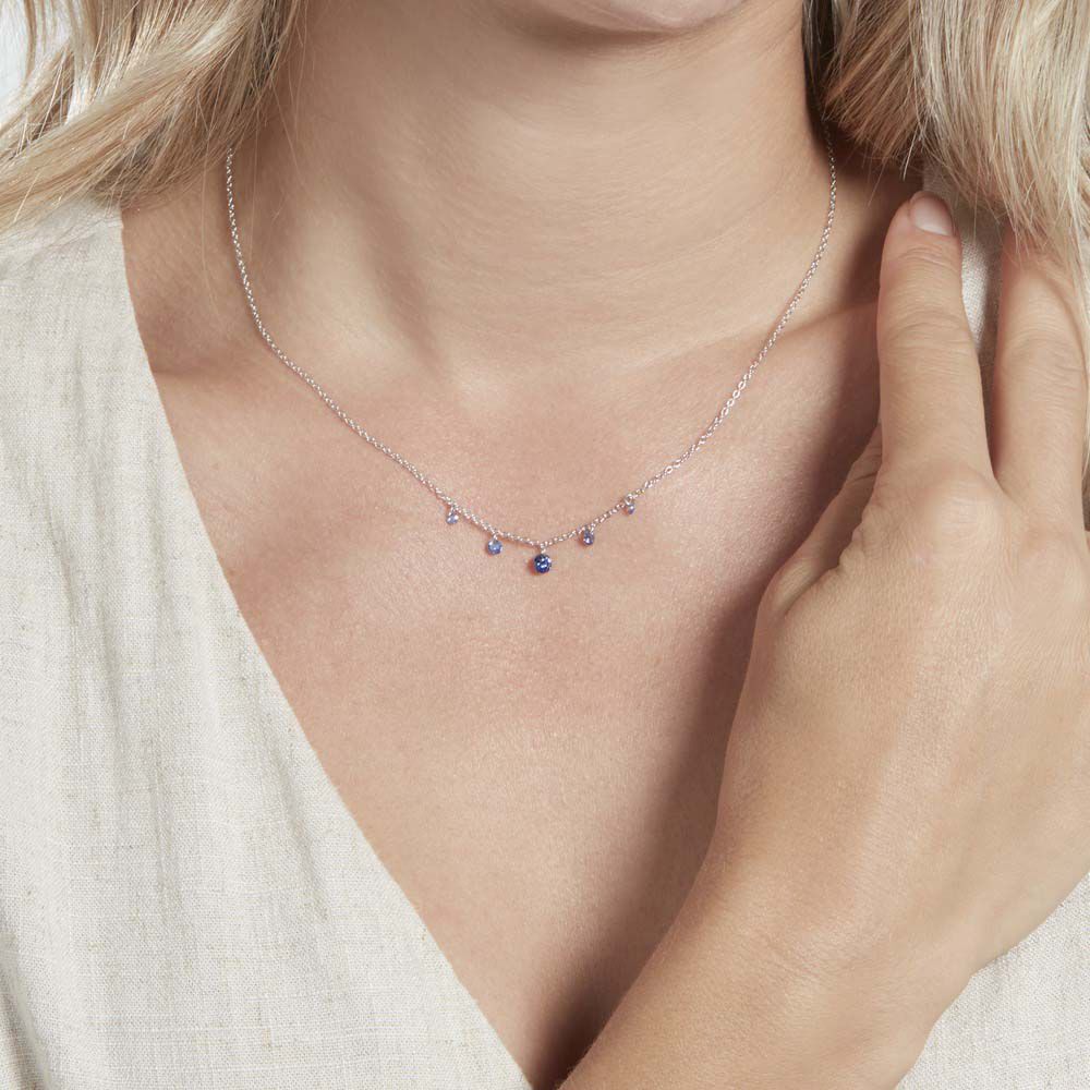 Collier Neoma Argent Oxyde De Zirconium - Colliers avec pierres Femme | Marc Orian