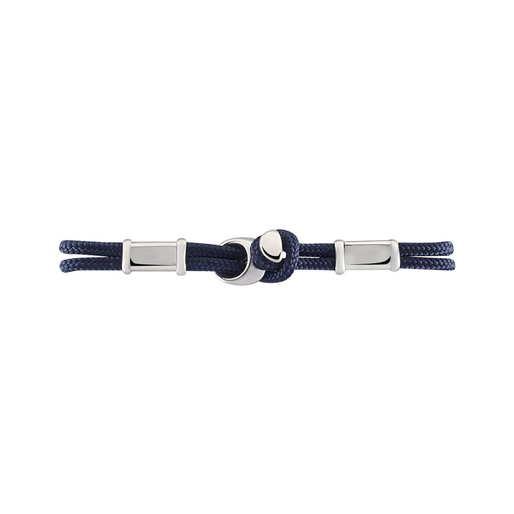 Bracelet Sylvain Acier Blanc - Bracelets cordons Homme | Marc Orian