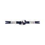Bracelet Sylvain Acier Blanc - Bracelets cordons Homme | Marc Orian