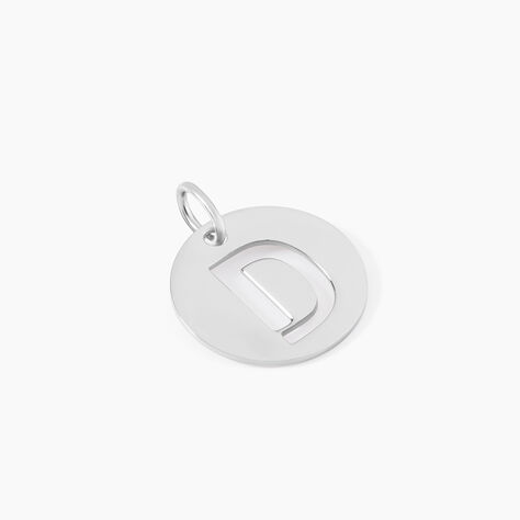 Pendentif Elio D Argent Blanc - Bijoux fantaisie Famille | Marc Orian