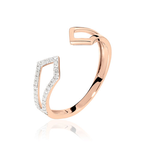 Bague Anouk Or Rose Diamant - Bagues Femme | Marc Orian