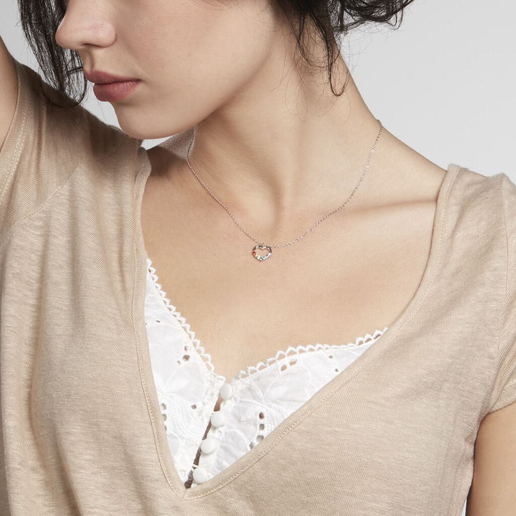 Collier Argent Hebert Oxydes De Zirconium - Colliers Femme | Marc Orian
