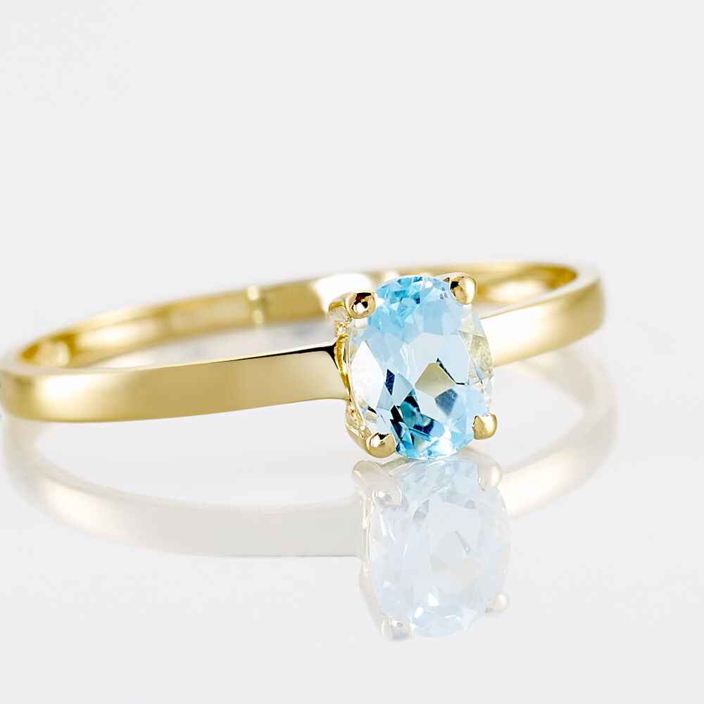 Bague Lily Or Jaune Topaze - Bagues pierres fines Femme | Marc Orian