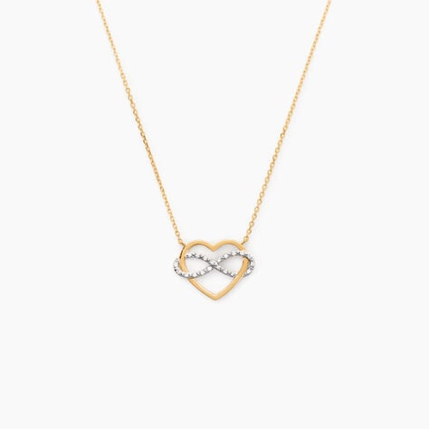 Collier Jalmari Or Jaune Diamant - Colliers avec pierres Femme | Marc Orian