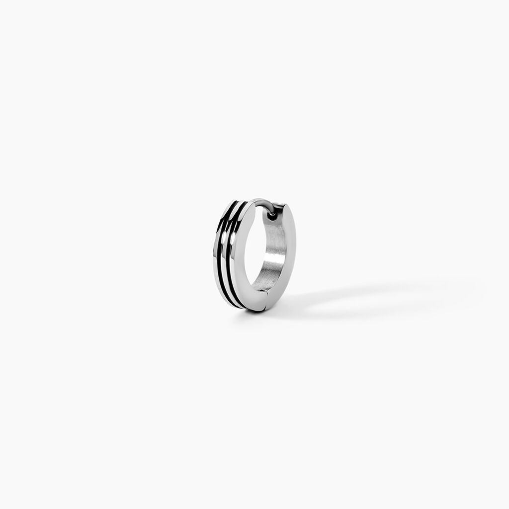 Créole Unitaire Acier Blanc Charloto - Piercings d'oreilles Homme | Marc Orian
