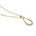 Collier Plaqu&eacute; Or Joost Oxydes De Zirconium - Colliers avec pierres Femme | Marc Orian