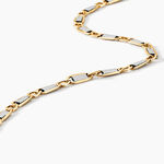 Bracelet Danae Plaquette Or Bicolore - Bracelets mailles Homme | Marc Orian