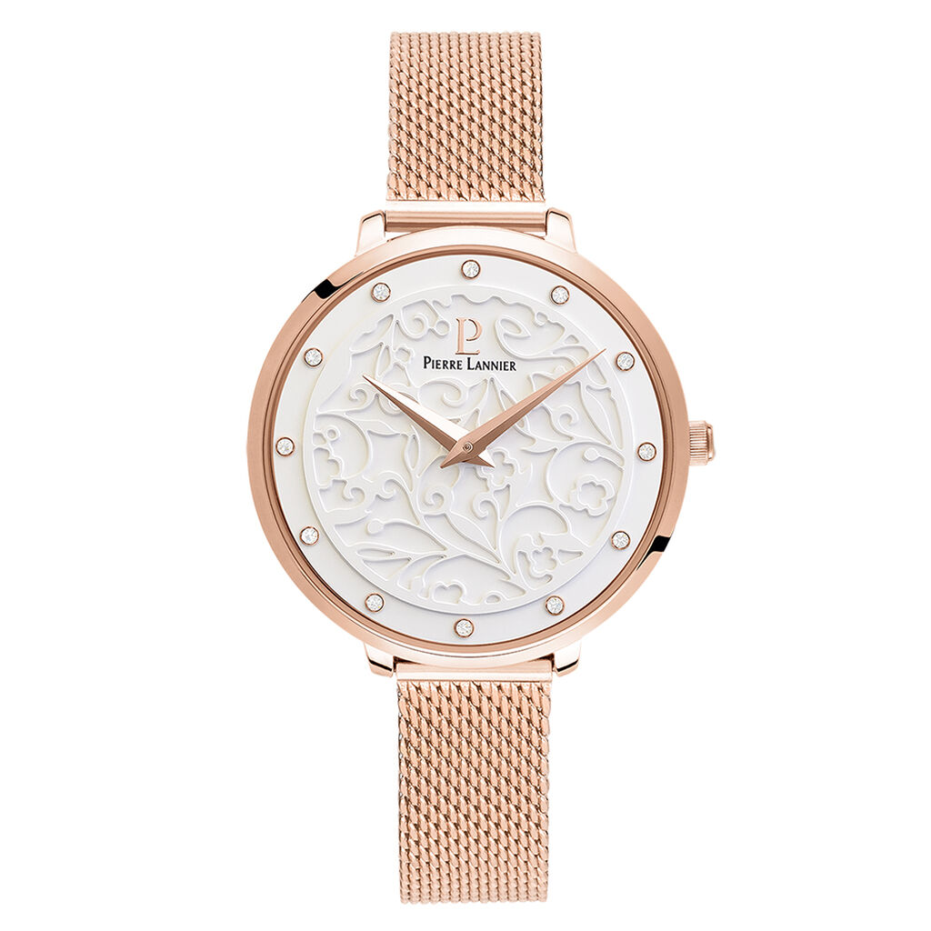 Montre Pierre Lannier Elegance Eolia Blanc - Montres Femme | Marc Orian