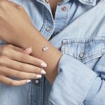 Bracelet Paulienne Argent Blanc Oxyde De Zirconium - Bracelets fantaisie Femme | Marc Orian