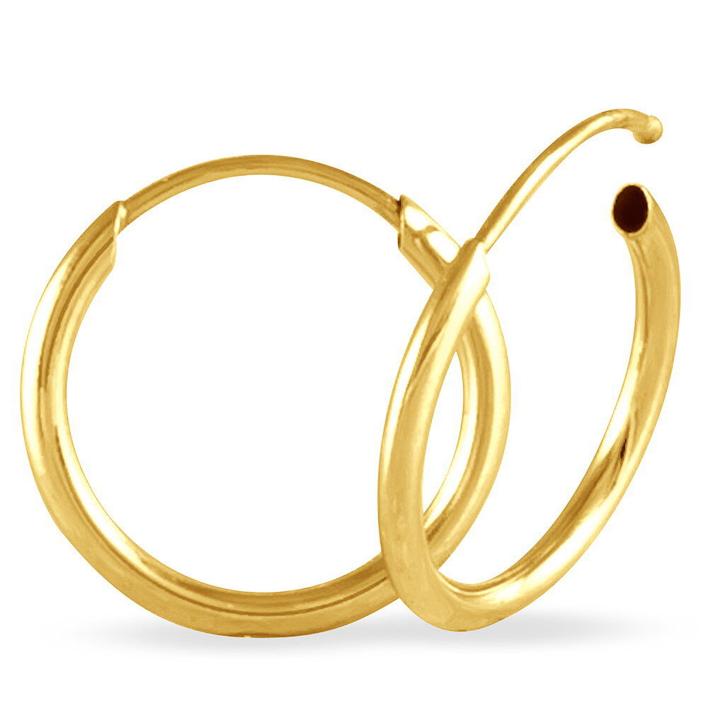 Cr&eacute;oles Dominae Or Jaune - Cr&eacute;oles Femme | Marc Orian