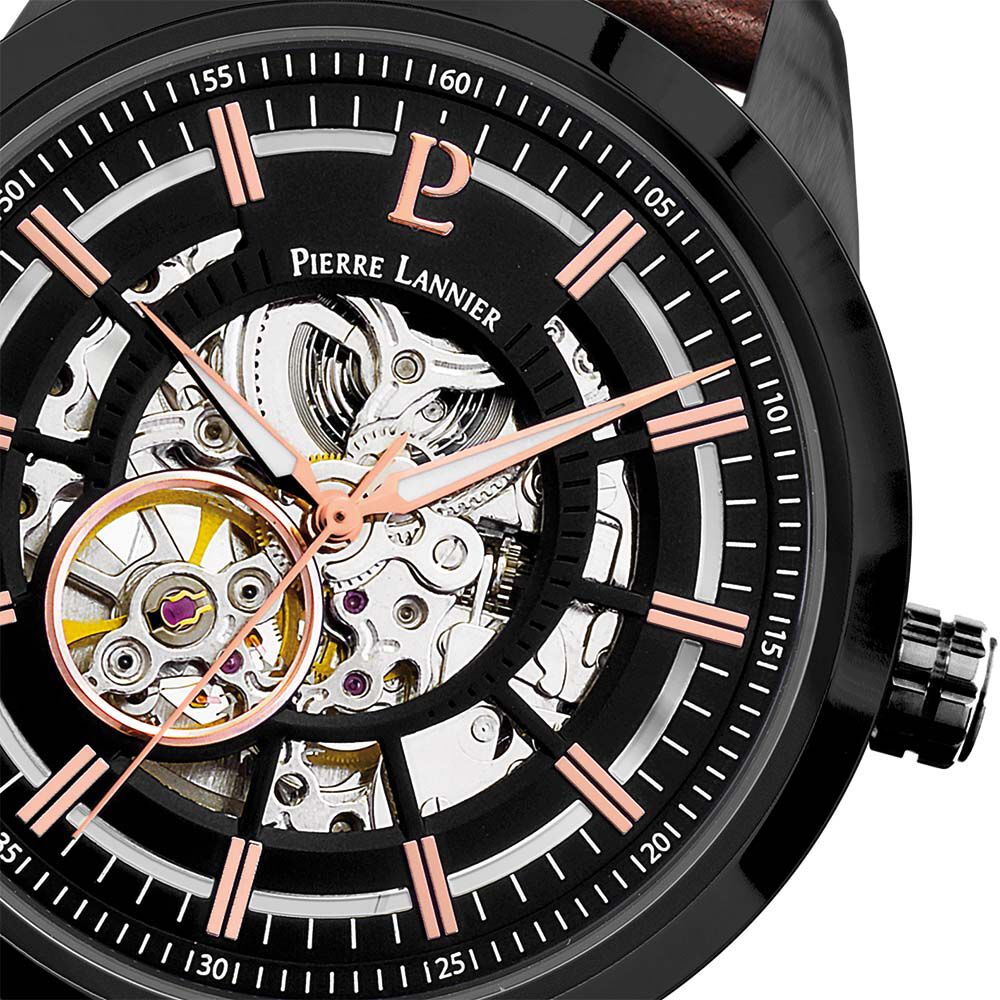 Montre Pierre Lannier Automatique 44 Noir - Montres automatiques Homme | Marc Orian