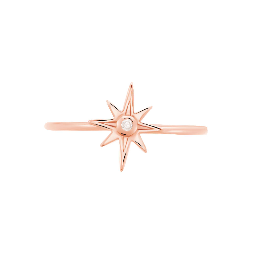 Bague Maelya Argent Rose Oxyde De Zirconium - Bijoux fantaisie Femme | Marc Orian