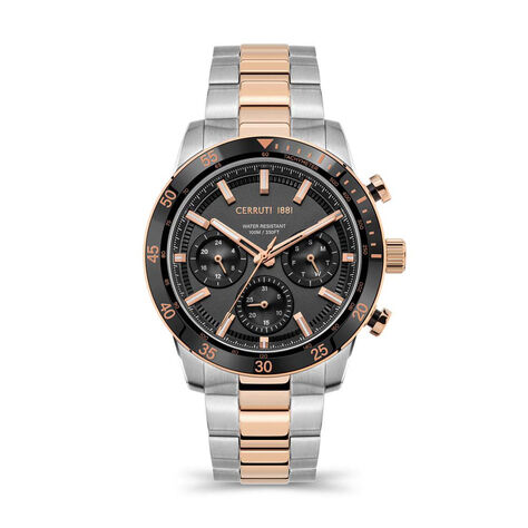 Montre Cerruti Turchino Slim Noir - Montres &eacute;tanches Homme | Marc Orian