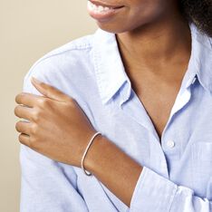 Bracelet Elios Argent Blanc Oxyde De Zirconium - Bracelets chaînes Femme | Marc Orian
