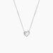 Collier Aggie Argent Blanc Oxyde De Zirconium - Colliers avec pierres Femme | Marc Orian