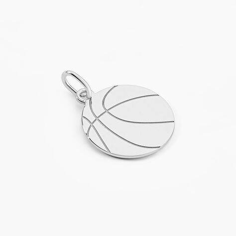 Pendentif Elyas Argent Blanc - Bijoux fantaisie Homme | Marc Orian