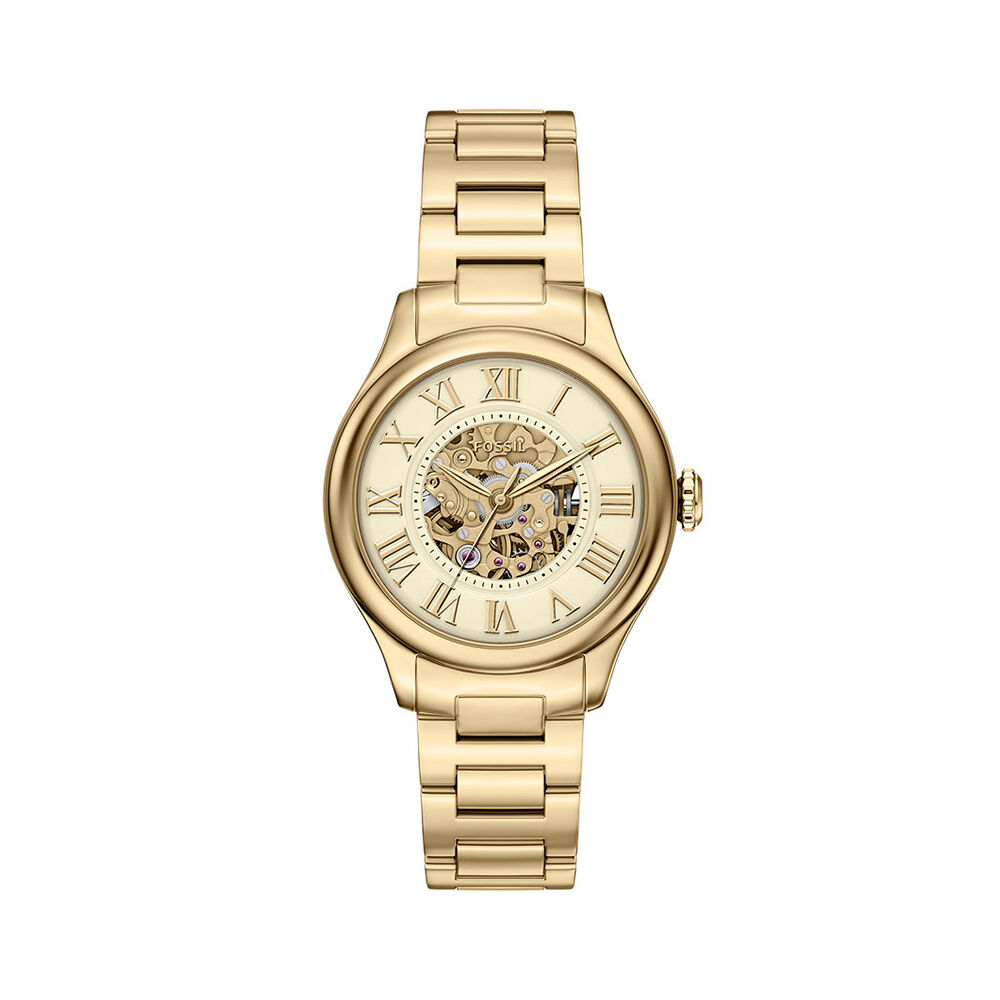 Montre Fossil Gilmore Automatic Dor&eacute; - Montres automatiques Femme | Marc Orian