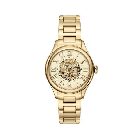 Montre Fossil Gilmore Automatic Dor&eacute; - Montres automatiques Femme | Marc Orian