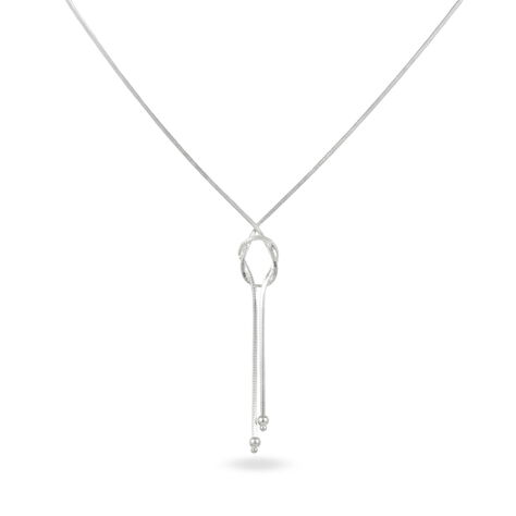 Collier Mariana Argent Blanc - Colliers Femme | Marc Orian