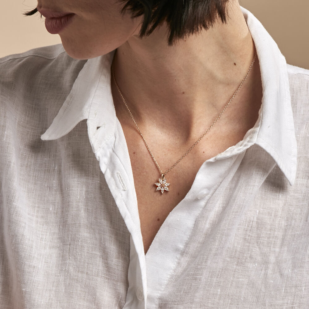 Collier Mia Plaqué Or Doré Oxyde De Zirconium - Colliers avec pierres Femme | Marc Orian