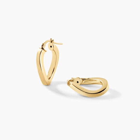 Cr&eacute;oles Silla Argent Dor&eacute; A L'Or 750/1000 - Cr&eacute;oles Femme | Marc Orian