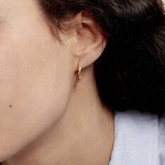 Créoles Youri Or Jaune - Boucles d'oreilles Créoles Femme | Marc Orian