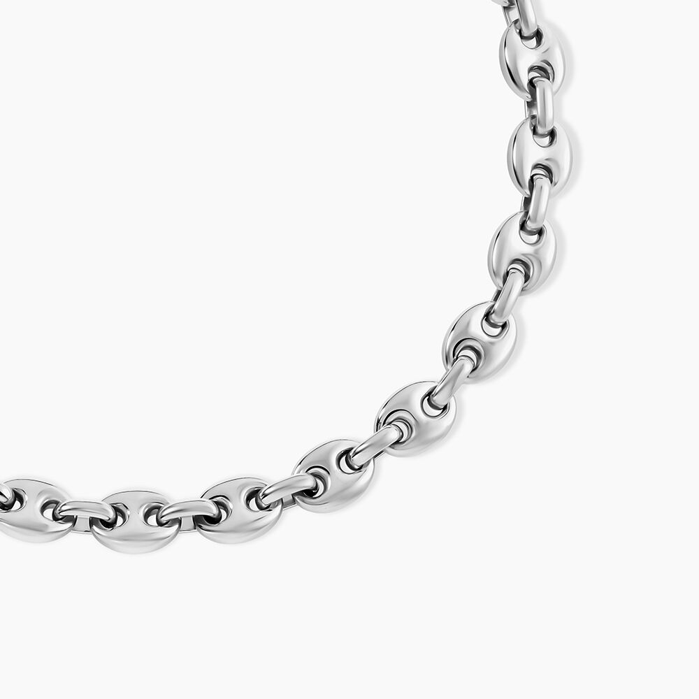 Collier Phebus Him Chabane Acier Blanc - Colliers fantaisie Homme | Marc Orian