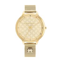 cadran doré fond doré bracelet acier doré