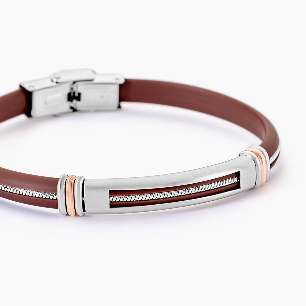 Bracelet Ellis Acier Blanc - Bracelets cha&icirc;nes Homme | Marc Orian