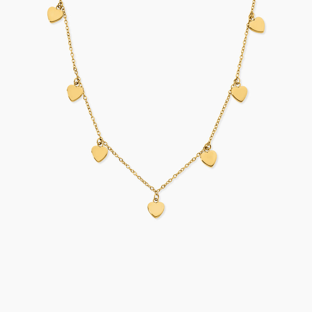 Collier Ka&iuml;na Acier Jaune - Colliers fantaisie Femme | Marc Orian
