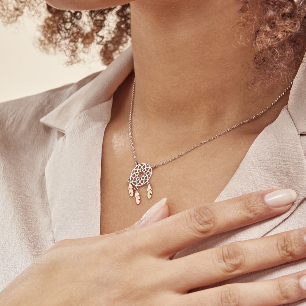 Collier Argent Bicolore Soulein - Colliers Femme | Marc Orian