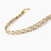 Bracelet Jasmin Tresse Or Bicolore - Bracelets Tressés Femme | Marc Orian