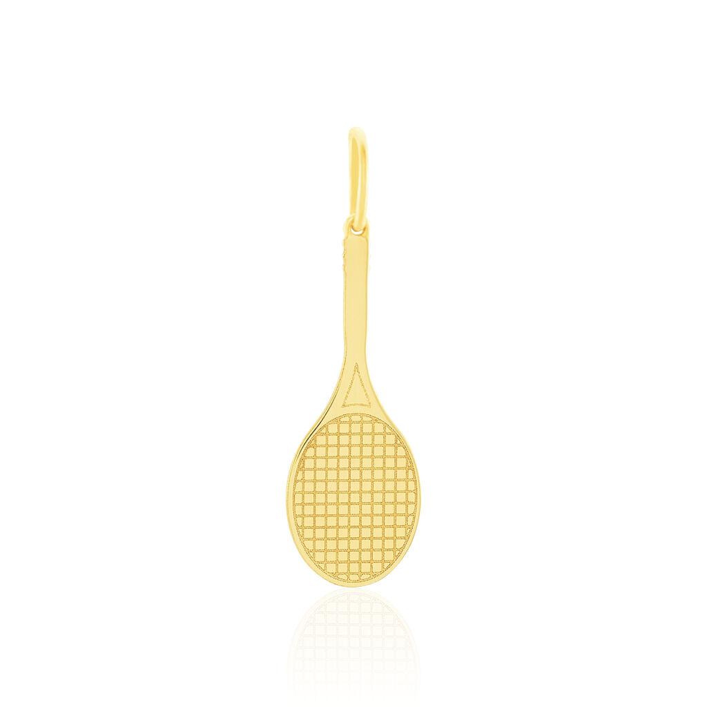 Pendentif Julius Sport Tennis Or Jaune - Pendentifs Famille | Marc Orian