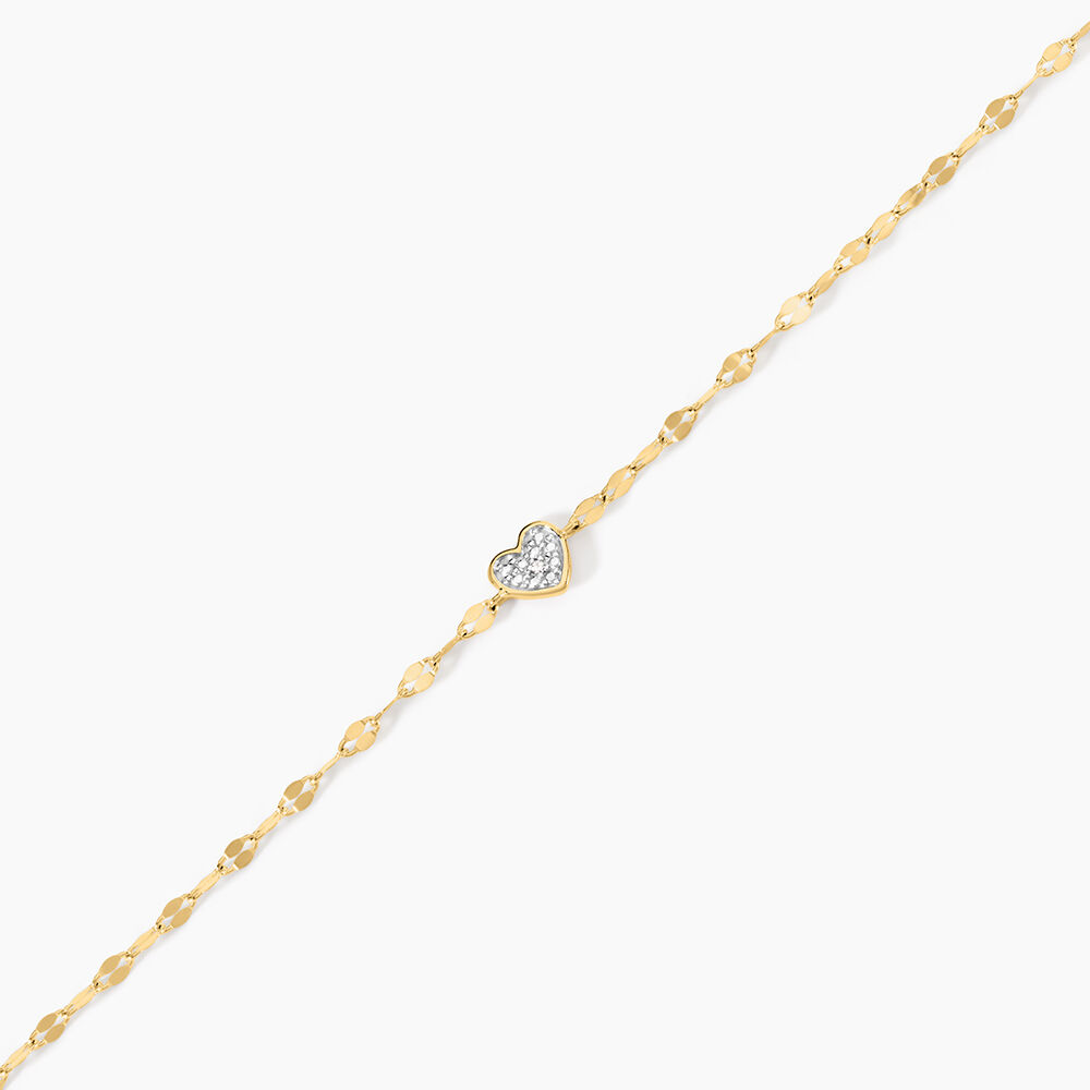 Bracelet Michiko Or Jaune Diamant - Bracelets chaînes Femme | Marc Orian